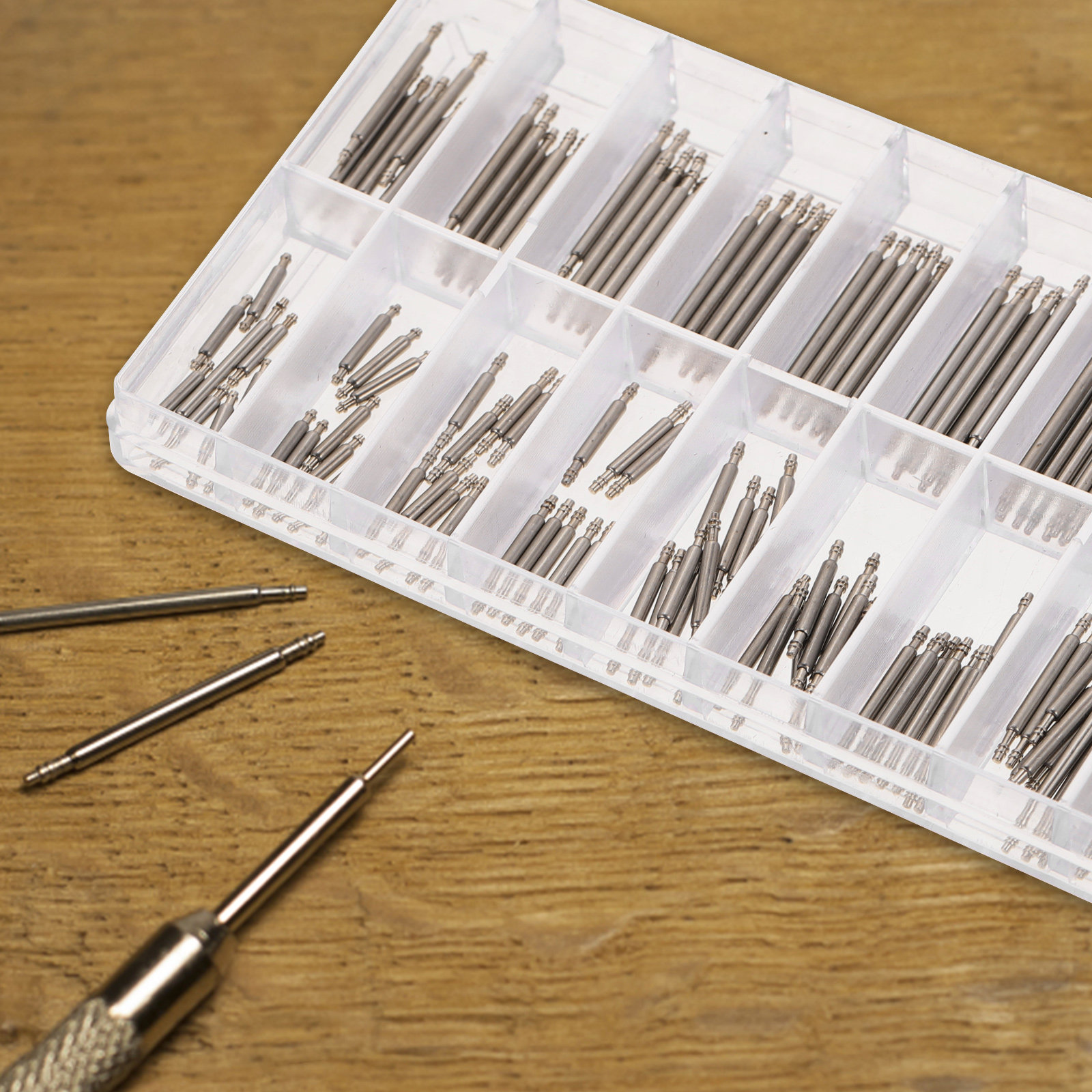 Watch Tool Repair Kit - 180Pcs Watch Band Spring Pin Professional