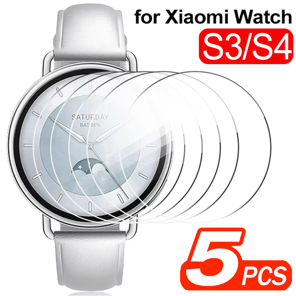 Watch Esim - 5-1pcs HD Clear Tempered Glass for