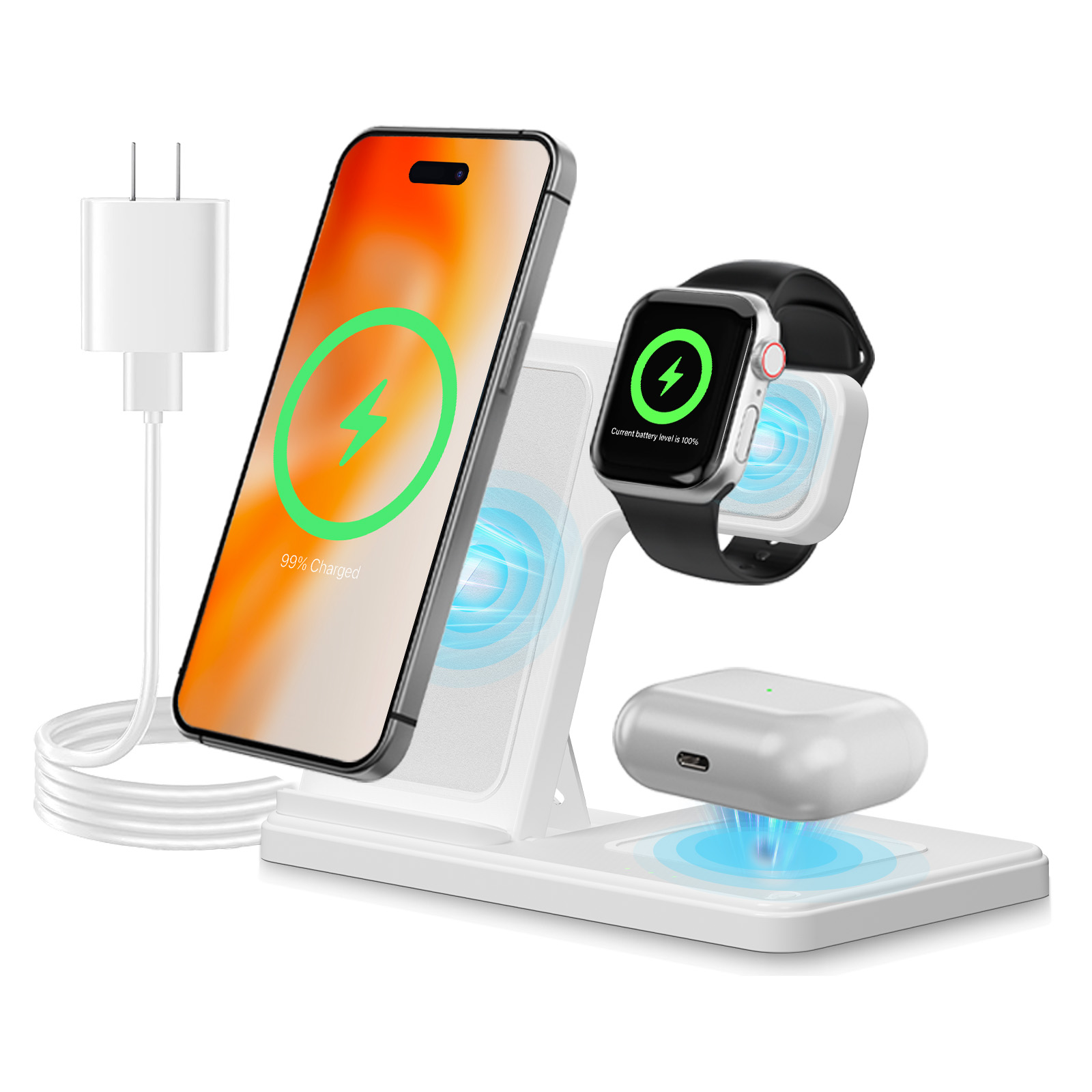 Watch Xs8 - Magnetic Wireless Charger Fast 18W Adapter