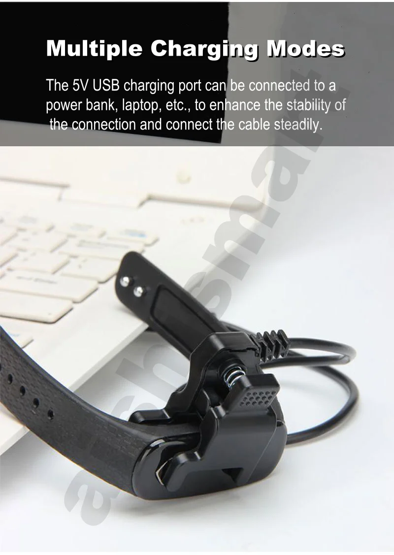 Clip Charger 2pin 3pin 3mm 4mm - Watch X7 리뷰 및 가격