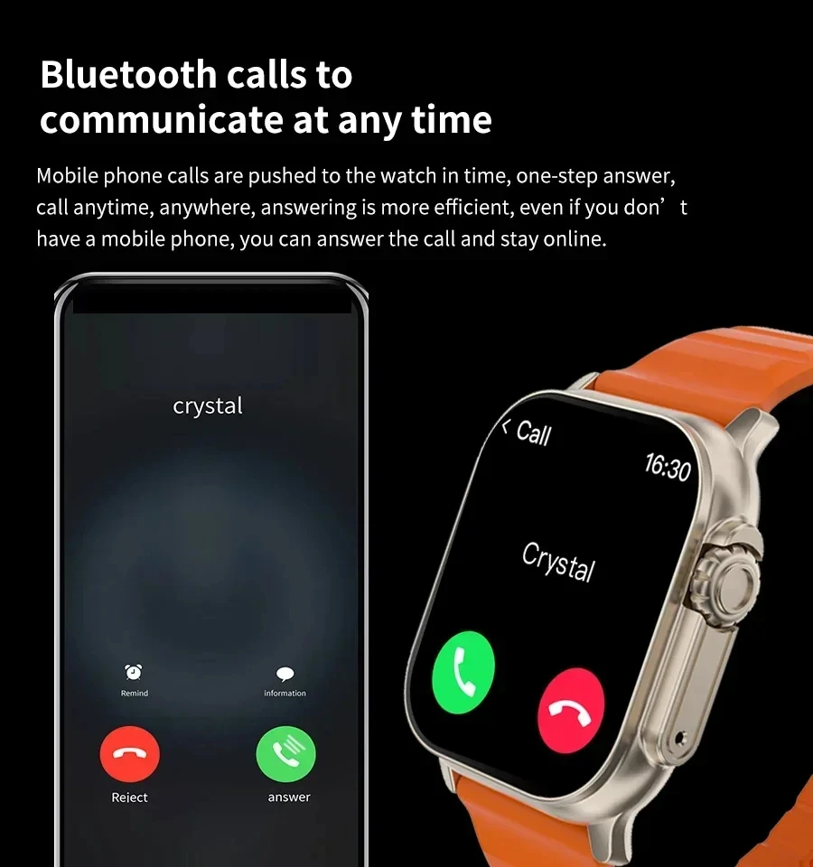 New Watch T10 Ultra Smart Watc - Smartwatch Watches With Bluetooth 리뷰 및 가격