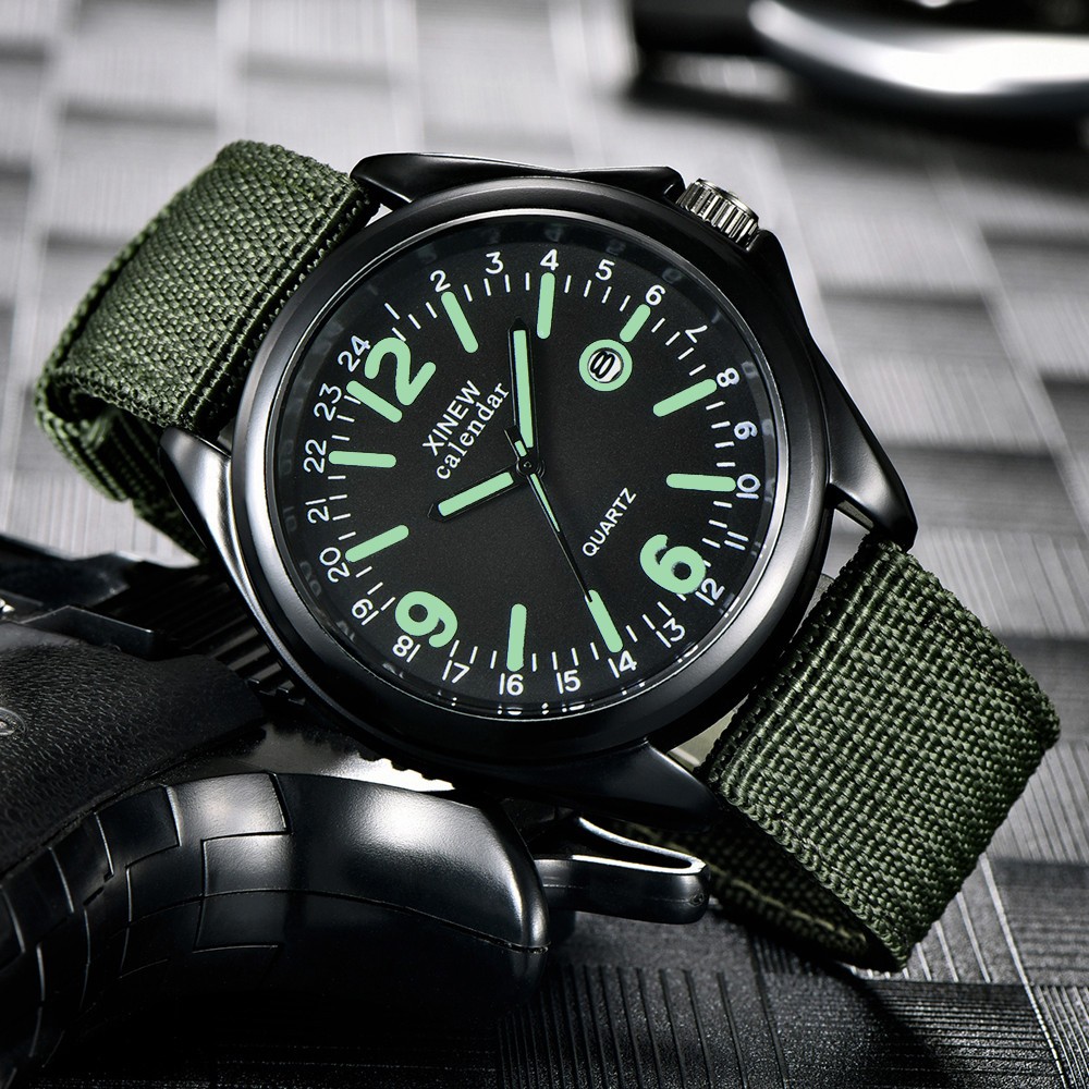 Military Mens Quartz Watch Bla - Smartwatch Watches For Men 리뷰 및 가격