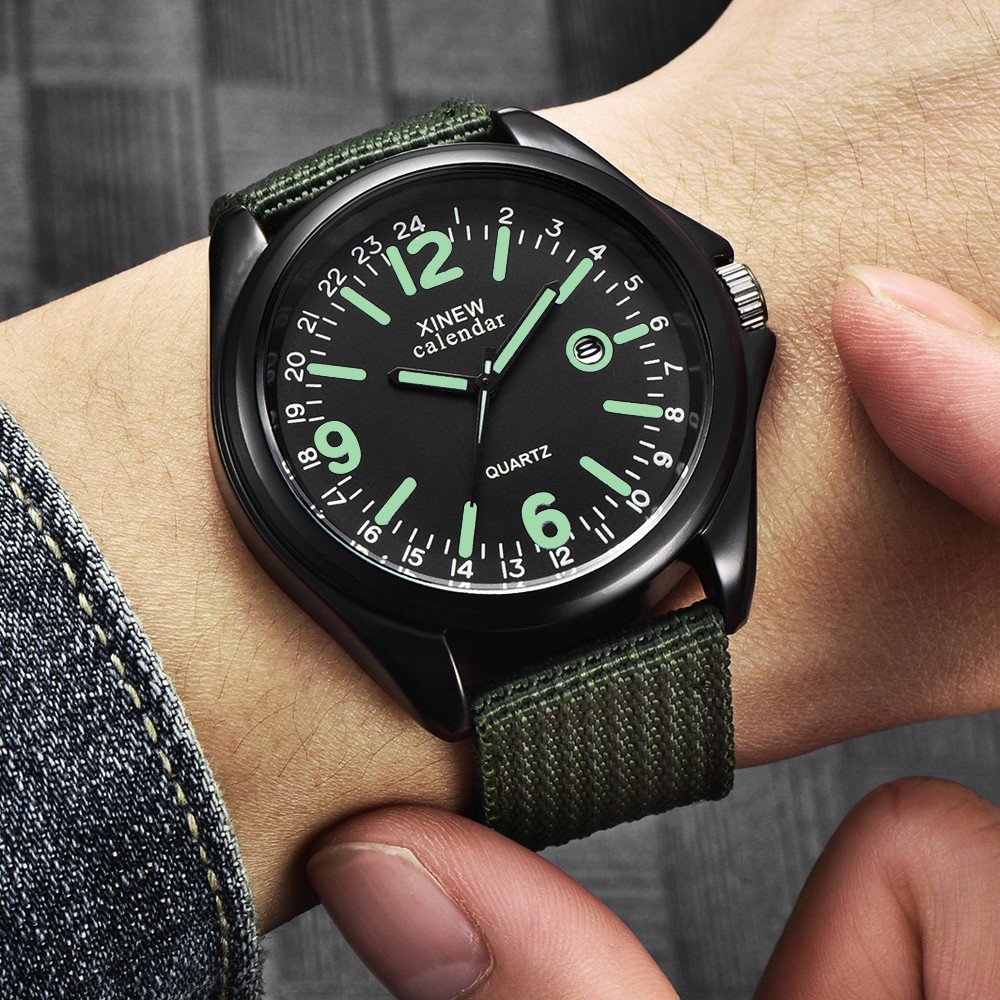 Military Mens Quartz Watch Bla - Smartwatch Watches For Men 리뷰 및 가격