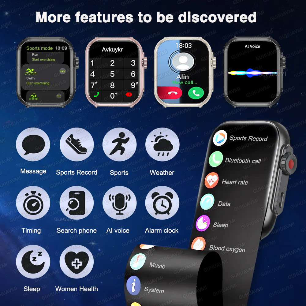 For IOS Watch Ultra 2 SE Men W - Smartwatch Watches For Women Branded 리뷰 및 가격