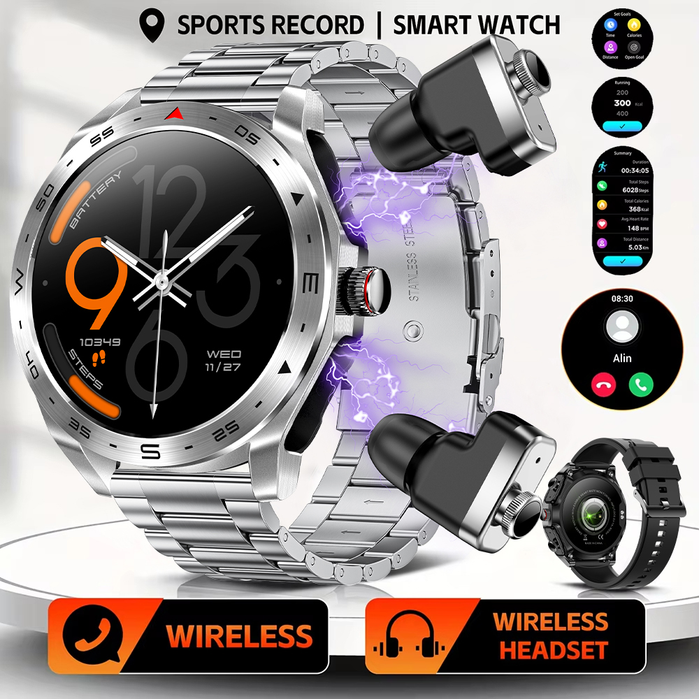 LIGE TWS Earbuds Bluetooth Hea - Smartwatch Noise Watches For Women 리뷰 및 가격