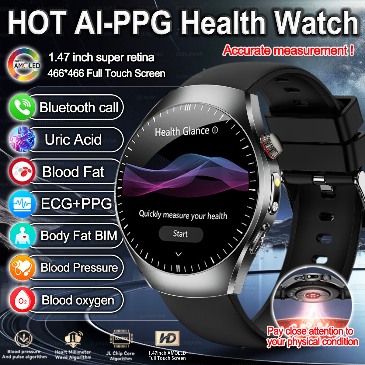 New Brand 2026 upgrade Health  - Smartwatch Watches For Women Branded 리뷰 및 가격