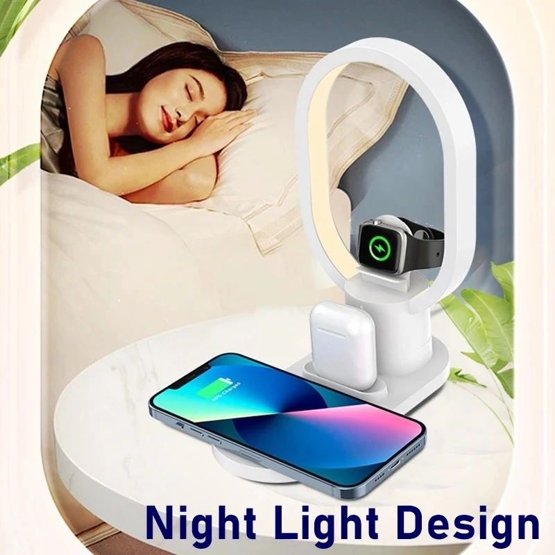 4in1 Night Light Wireless Char - Watch Xs8 리뷰 및 가격