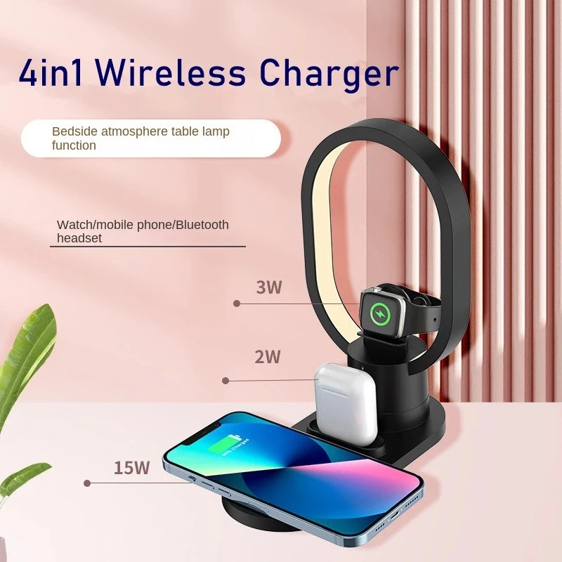 4in1 Night Light Wireless Char - Watch Xs8 리뷰 및 가격