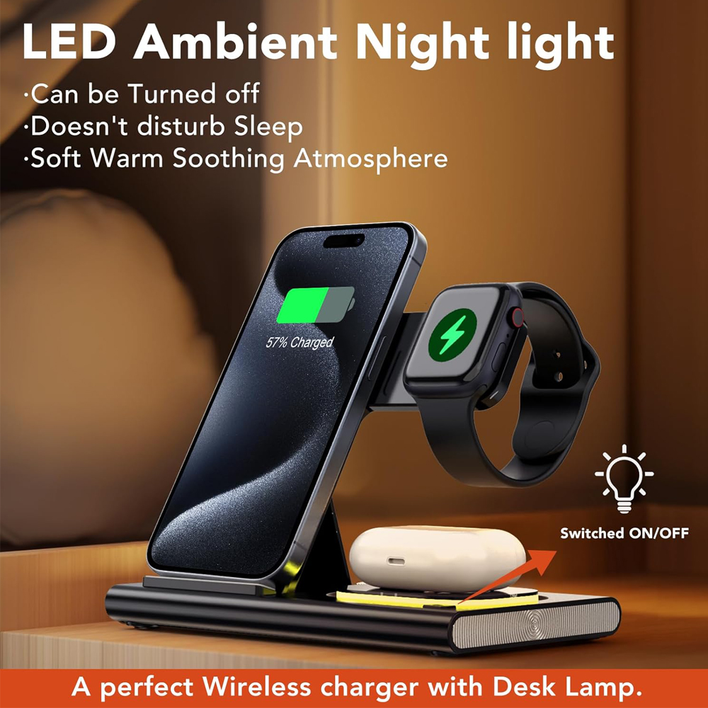 3 in 1 Foldable Charging Stati - Watch Xs8 리뷰 및 가격
