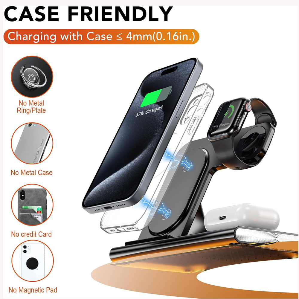 3 in 1 Foldable Charging Stati - Watch Xs8 리뷰 및 가격