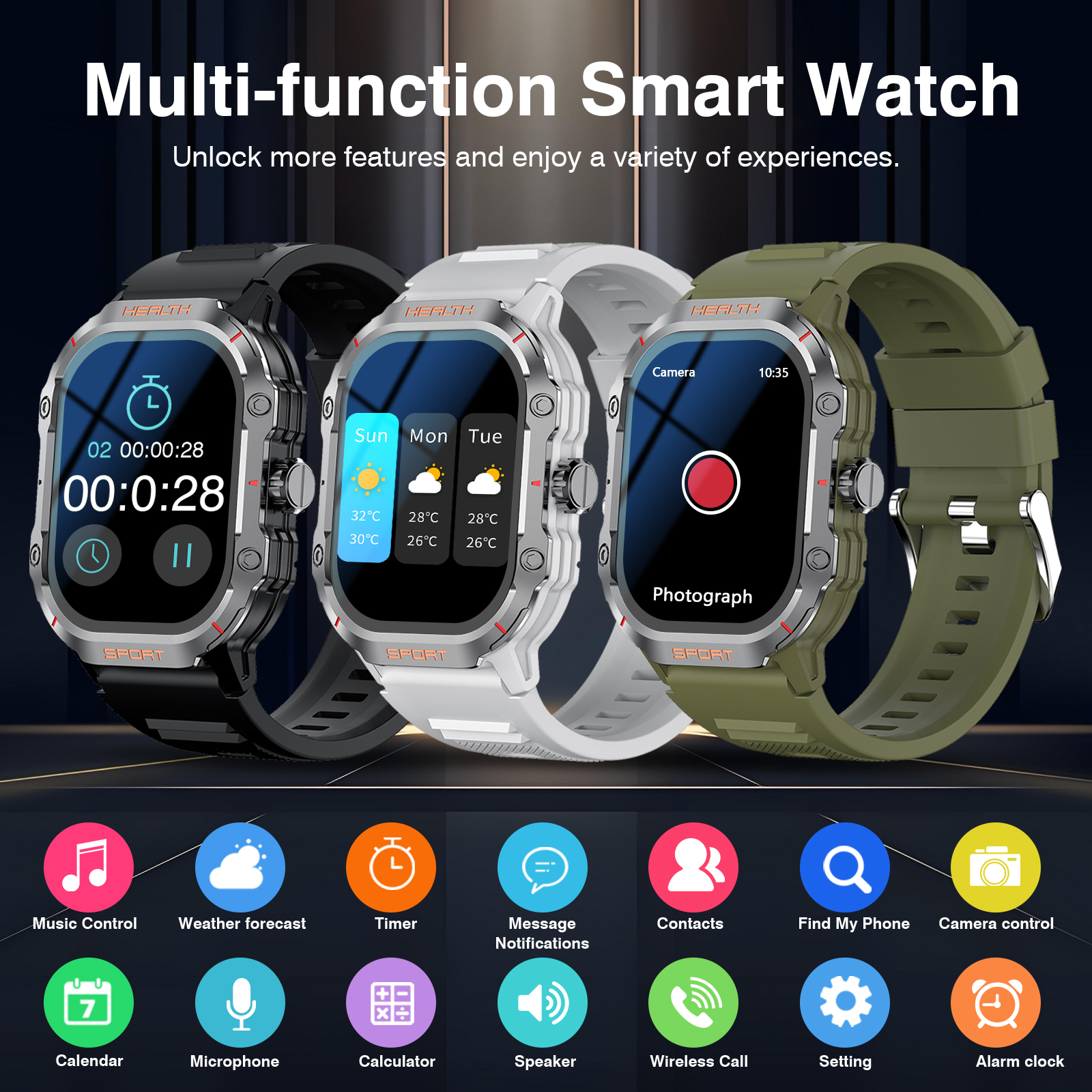 New Smartwatch for Men and Wom - Smartwatch Iphone Watches For Women 리뷰 및 가격