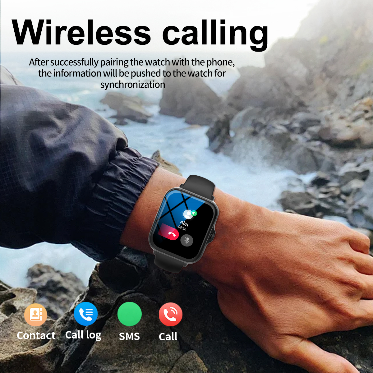 Smartwatch Sports Music Contro - Smartwatch Iphone Watches For Women 리뷰 및 가격