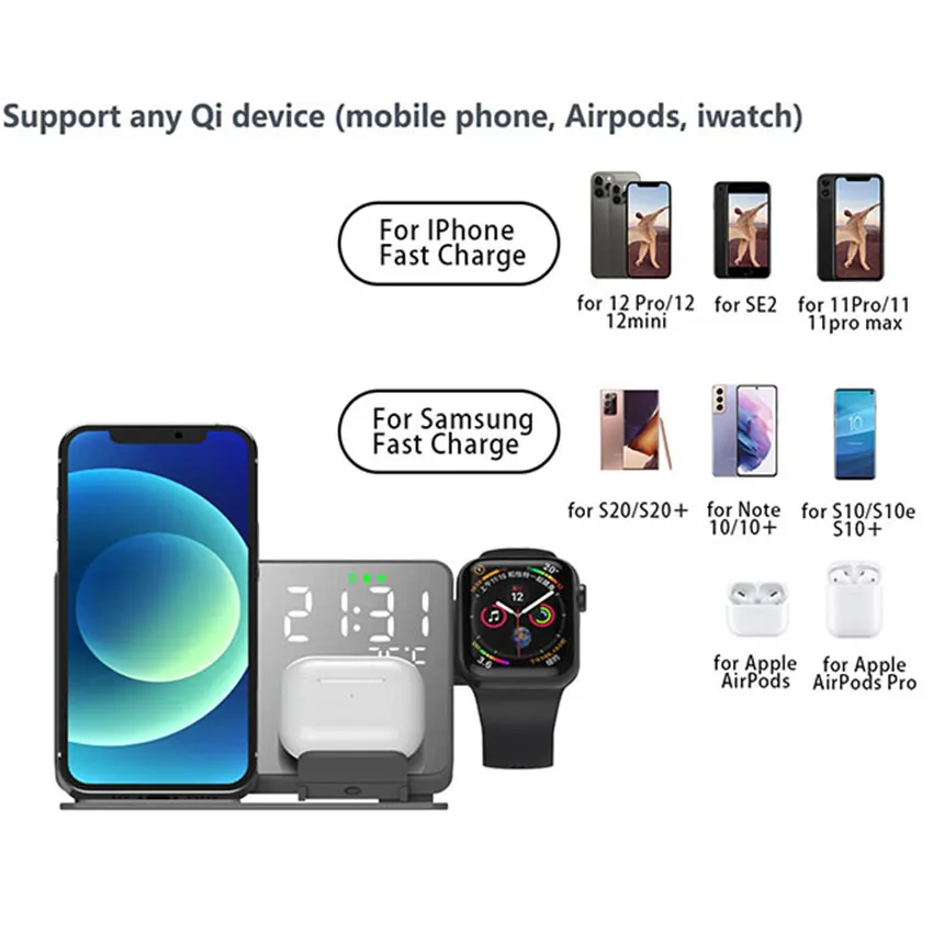 Fast Wireless Charger Dock Sta - Watch Xs8 리뷰 및 가격