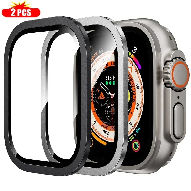 2PCS Tempered Glass for Apple  - Smartwatch Watches For Men 리뷰 및 가격