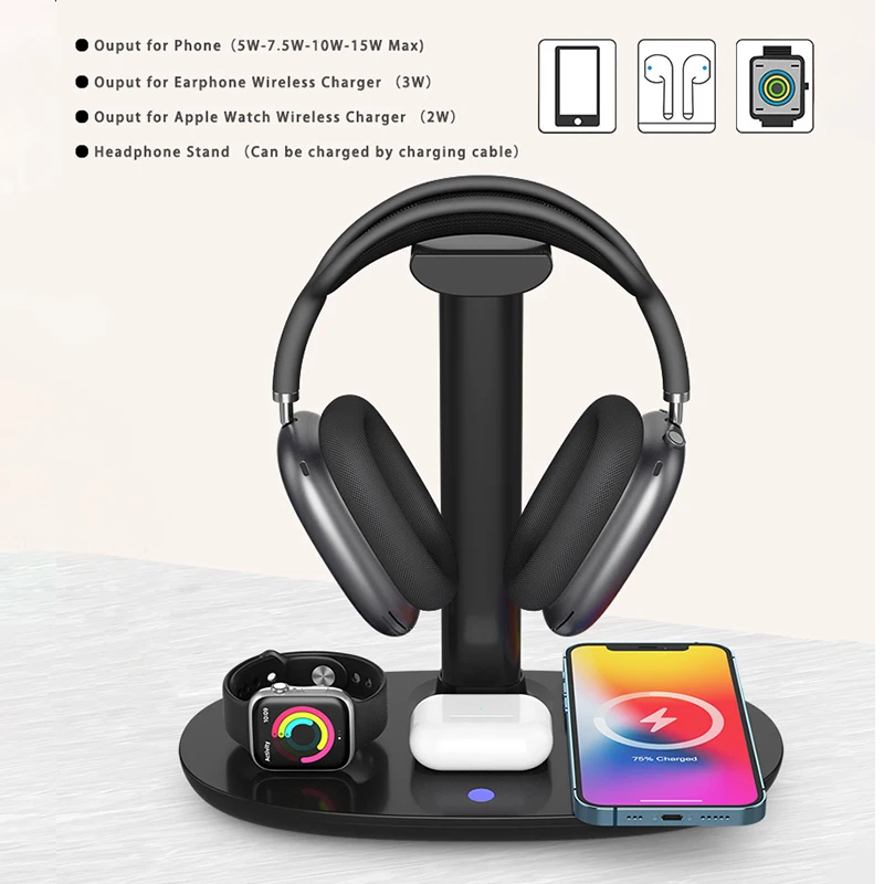 15W 4 In 1 Wireless Charging I - Watch Xs8 리뷰 및 가격