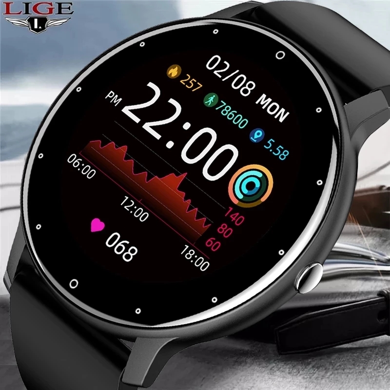 LIGE 2025 New Smart Watch Men  - Smartwatch Watches With Bluetooth 리뷰 및 가격