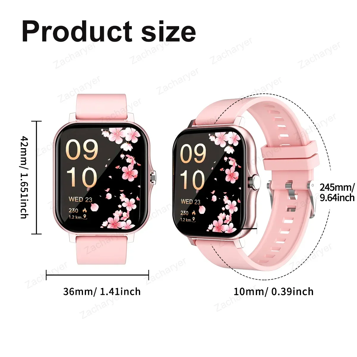 Smart fitness watch,  outdoor  - Smartwatch Iphone Watches For Women 리뷰 및 가격