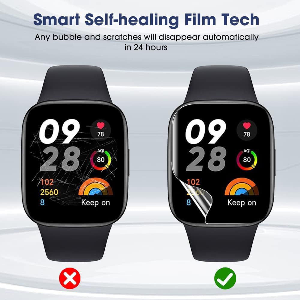 3/6pcs Hydrogel Protective Fil - Smart Watch Screen Protector 리뷰 및 가격
