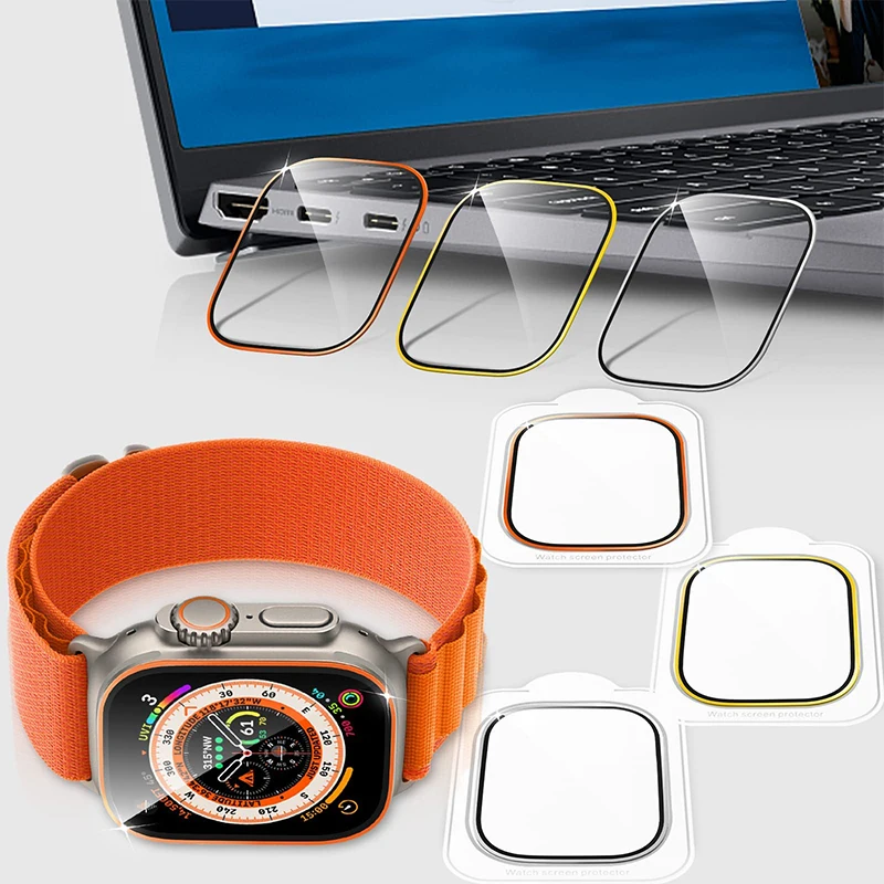 Tempered Glass for Apple Watch - Smartwatch Watches For Men 리뷰 및 가격