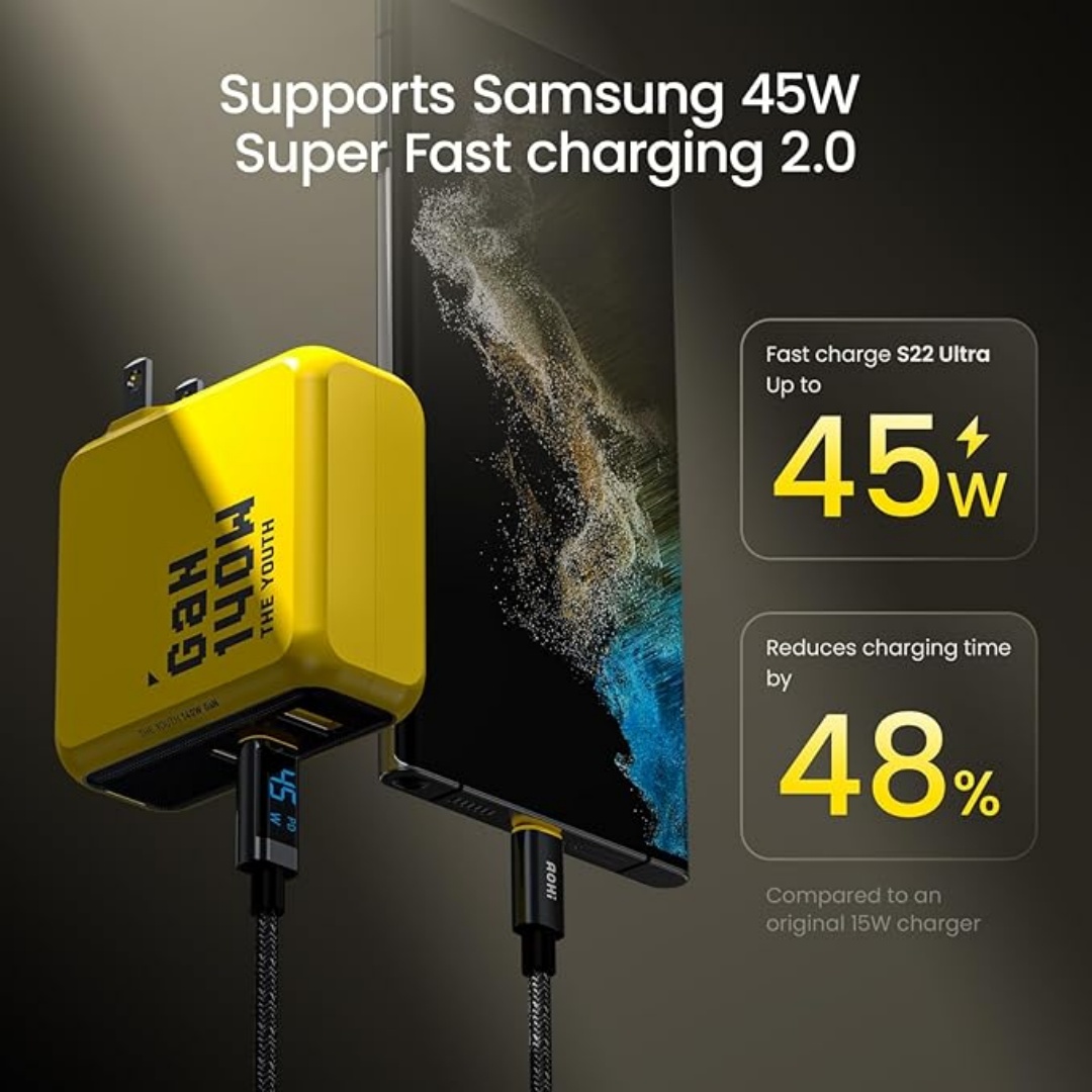 AOHI Youth 140W GaN Charger PD - Watch Xs8 리뷰 및 가격