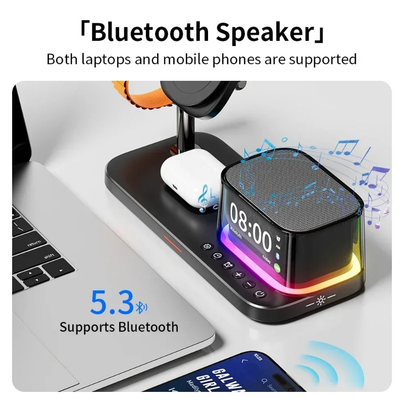 Bluetooth 5.3 Speaker Qi2.2 25 - Smartwatch Watches With Bluetooth 리뷰 및 가격