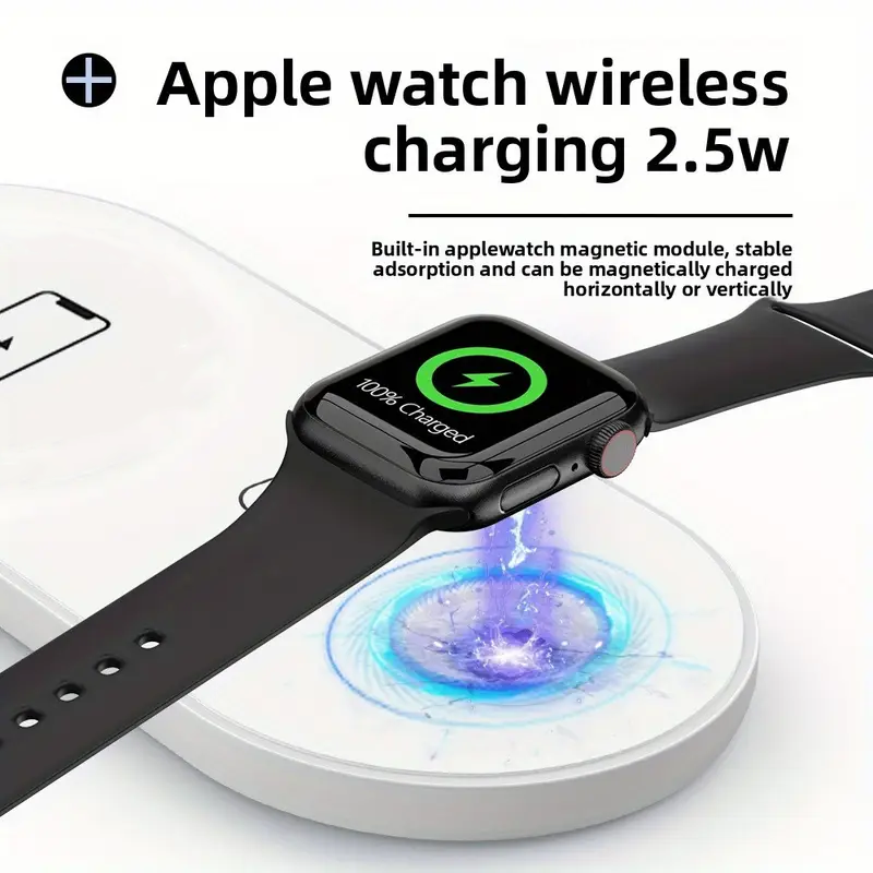 3 In 1 Dual Wireless Charger 4 - Watch Xs8 리뷰 및 가격