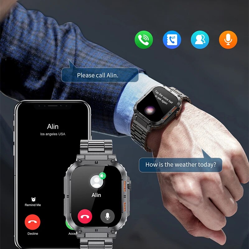 LIGE Outdoor Sports Fitness Sm - Smartwatch Watches With Bluetooth 리뷰 및 가격