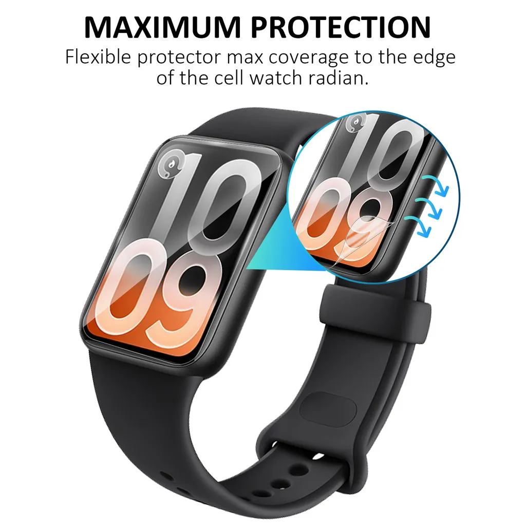 1-5PCS For Xiaomi Mi band 10 P - Smart Watch Screen Protector 리뷰 및 가격