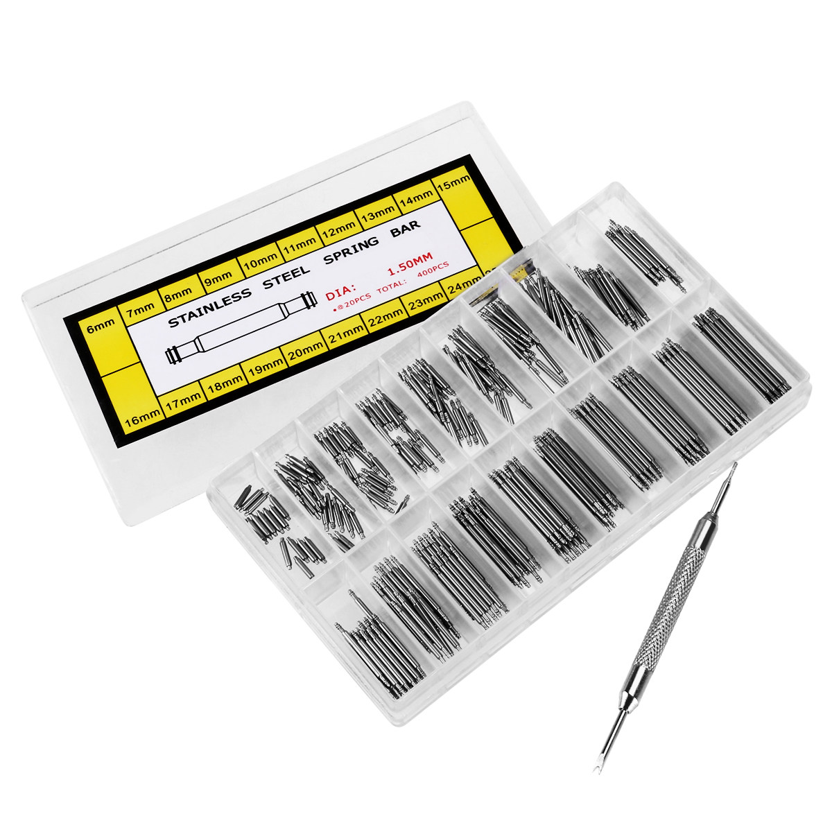 360pcs Stainless Steel Spring  - Watch Tool Repair Kit 리뷰 및 가격