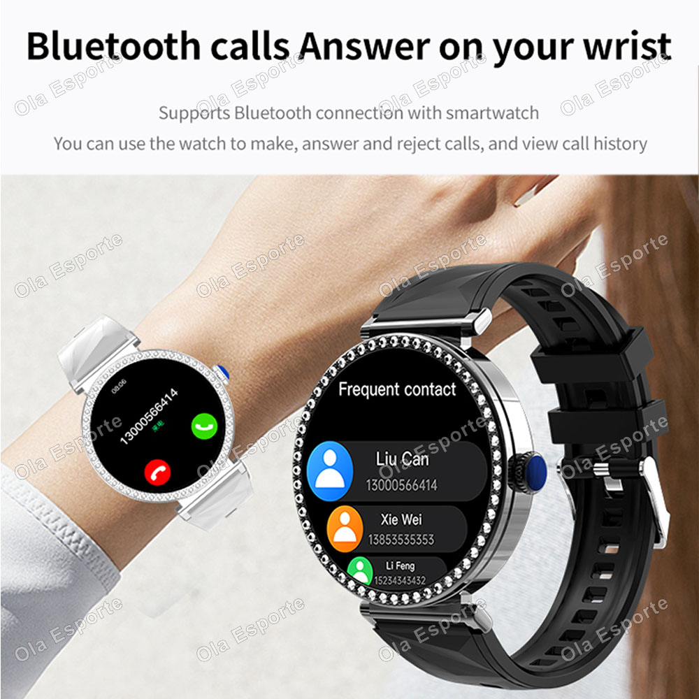 Smartwatch Luxury Fashion Fema - Smartwatch Watches With Bluetooth 리뷰 및 가격