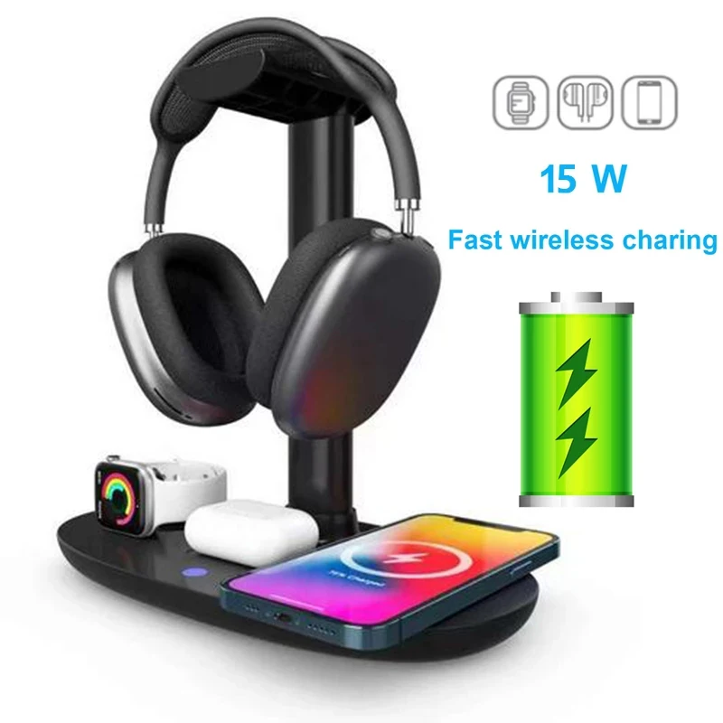 15W 4 In 1 Wireless Charging I - Watch Xs8 리뷰 및 가격