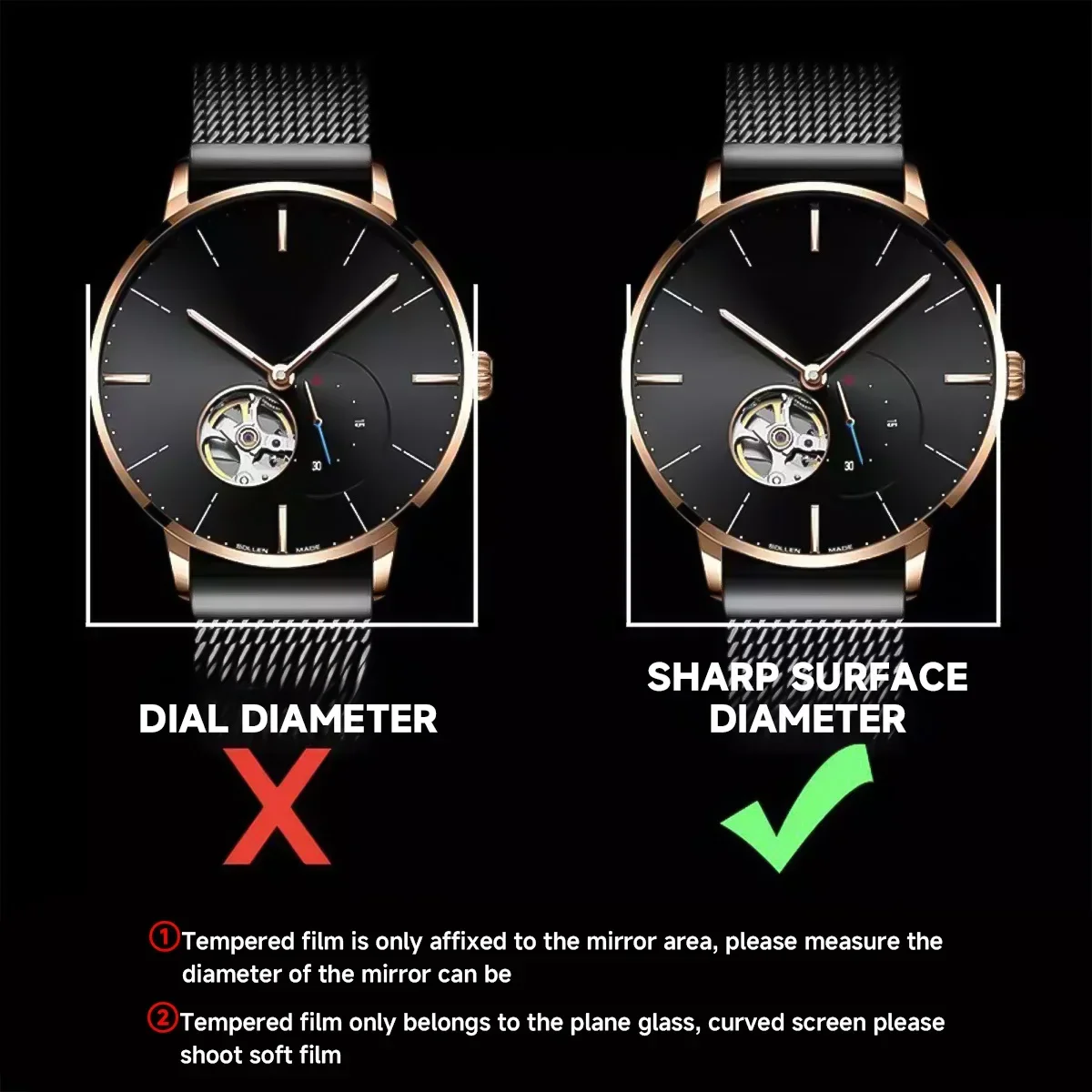 26-46mm Universal Tempered Gla - Smart Watch Screen Protector 리뷰 및 가격