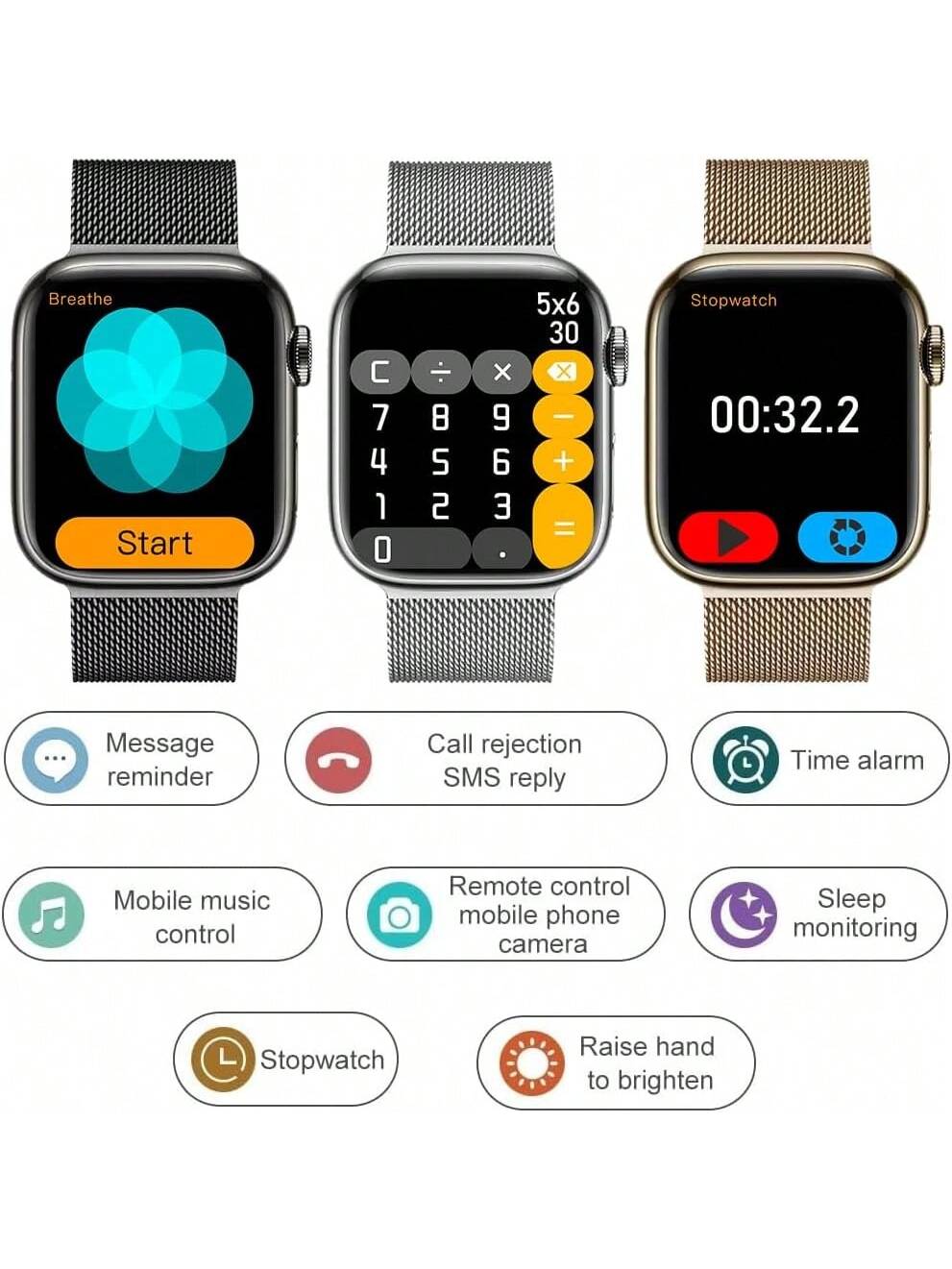 Smart Watches for Women Men (A - Smartwatch Iphone Watches For Women 리뷰 및 가격