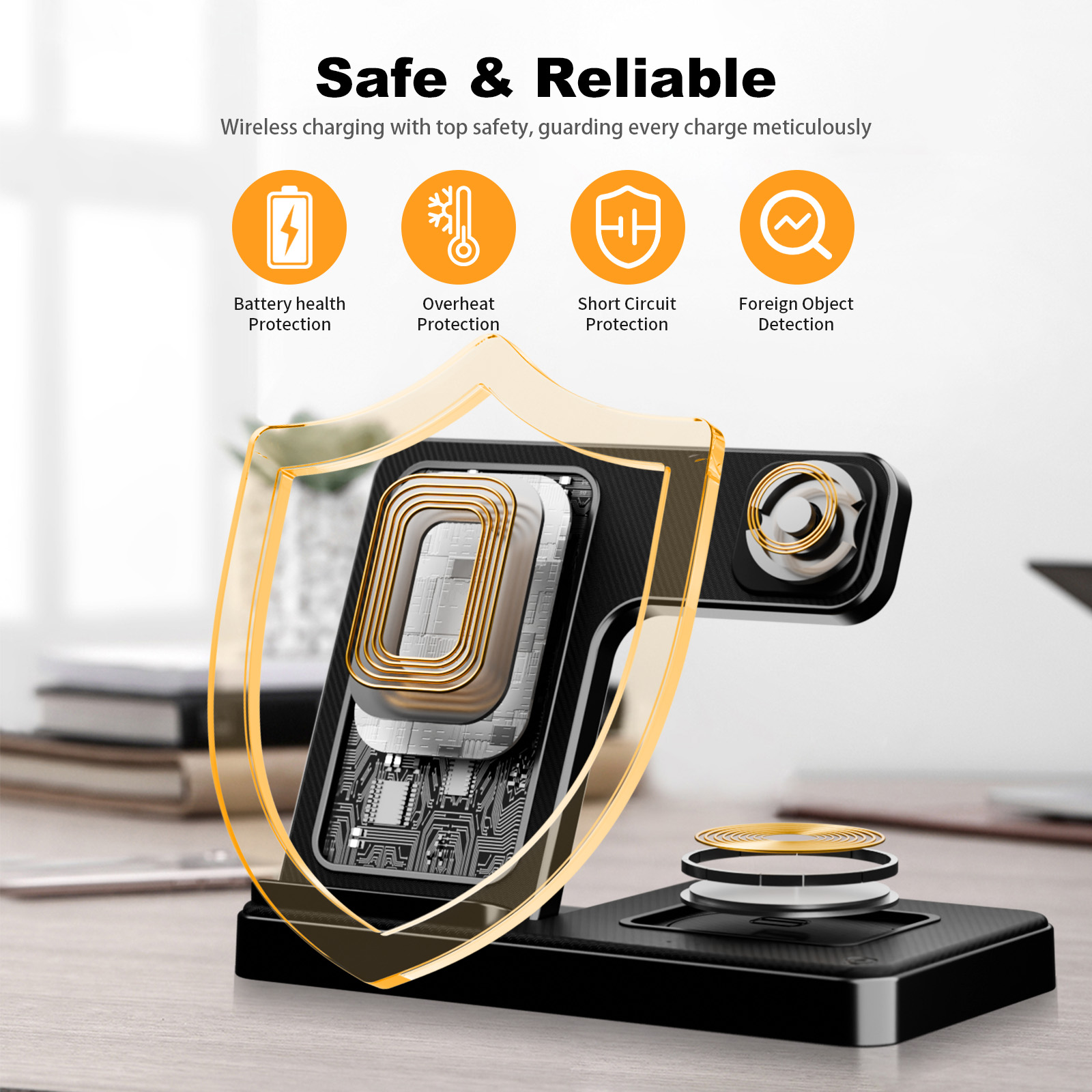 Magnetic Wireless Charger Fast - Watch Xs8 리뷰 및 가격