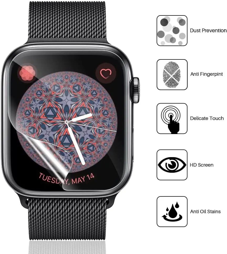 Screen Protector for Apple Wat - Smart Watch Screen Protector 리뷰 및 가격