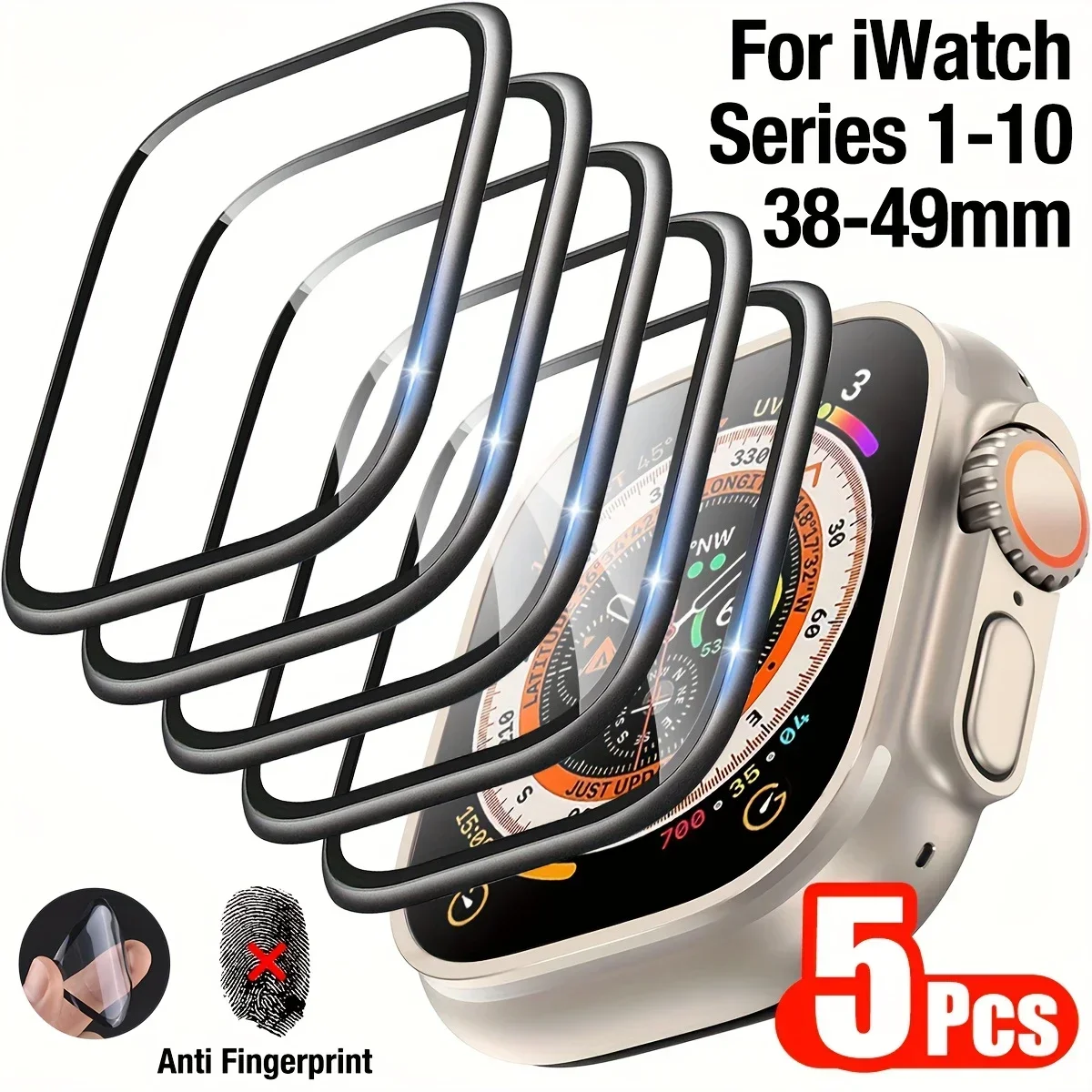 1-5pcs Anti-scratch Film For A - Smart Watch Screen Protector 리뷰 및 가격
