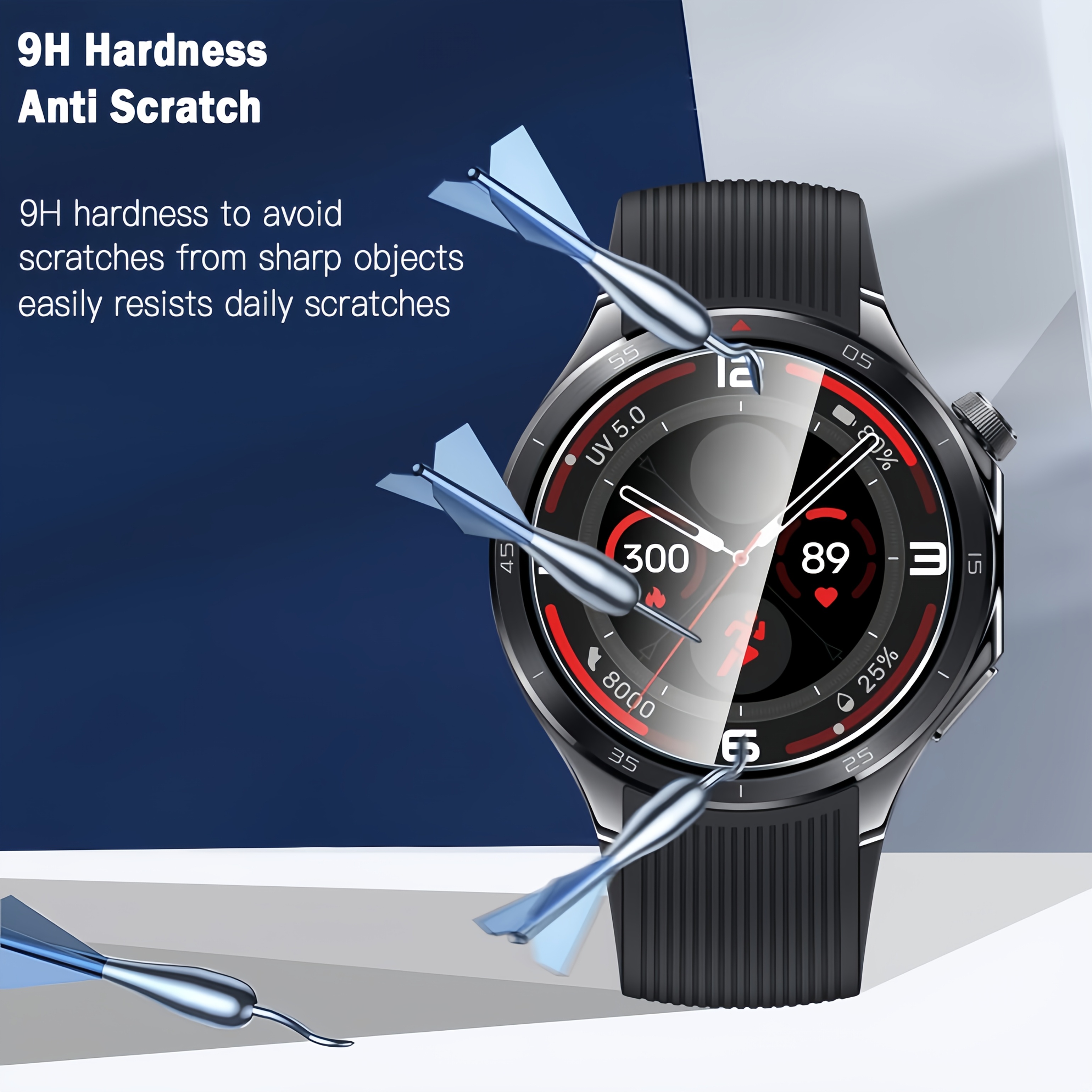3PCS 9H Tempered Glass Screen  - Smart Watch Screen Protector 리뷰 및 가격