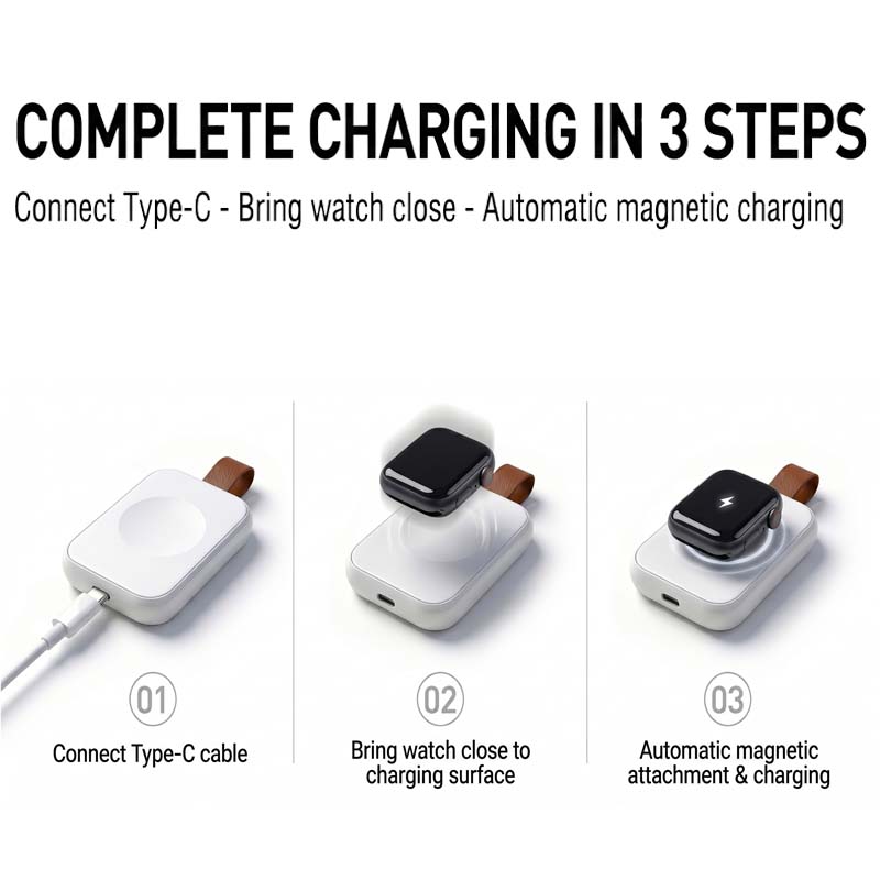 Type C Charger Dock for X8/X7  - Watch X7 리뷰 및 가격