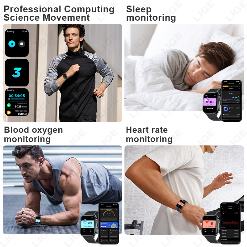 LIGE Original Brand Smart Watc - Smartwatch Watches For Women Branded 리뷰 및 가격