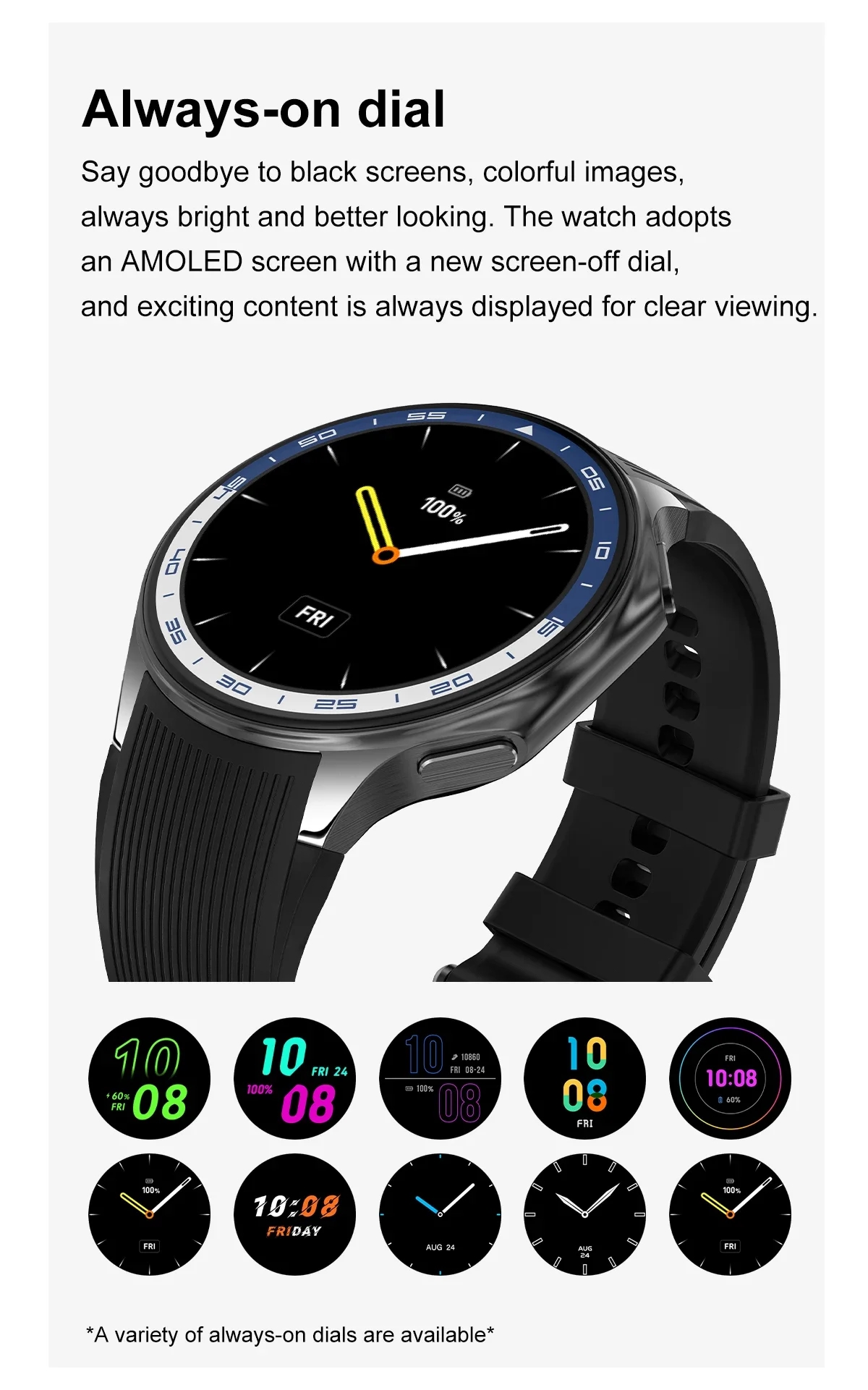 1.43 inch Big Screen Men Women - Smartwatch Iphone Watches For Women 리뷰 및 가격
